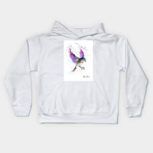 September Sunset Bird Kids Hoodie